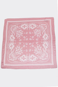 Paisley Bandana Design Square Scarf