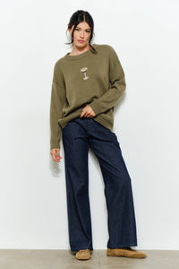 Luna Espresso Sweater