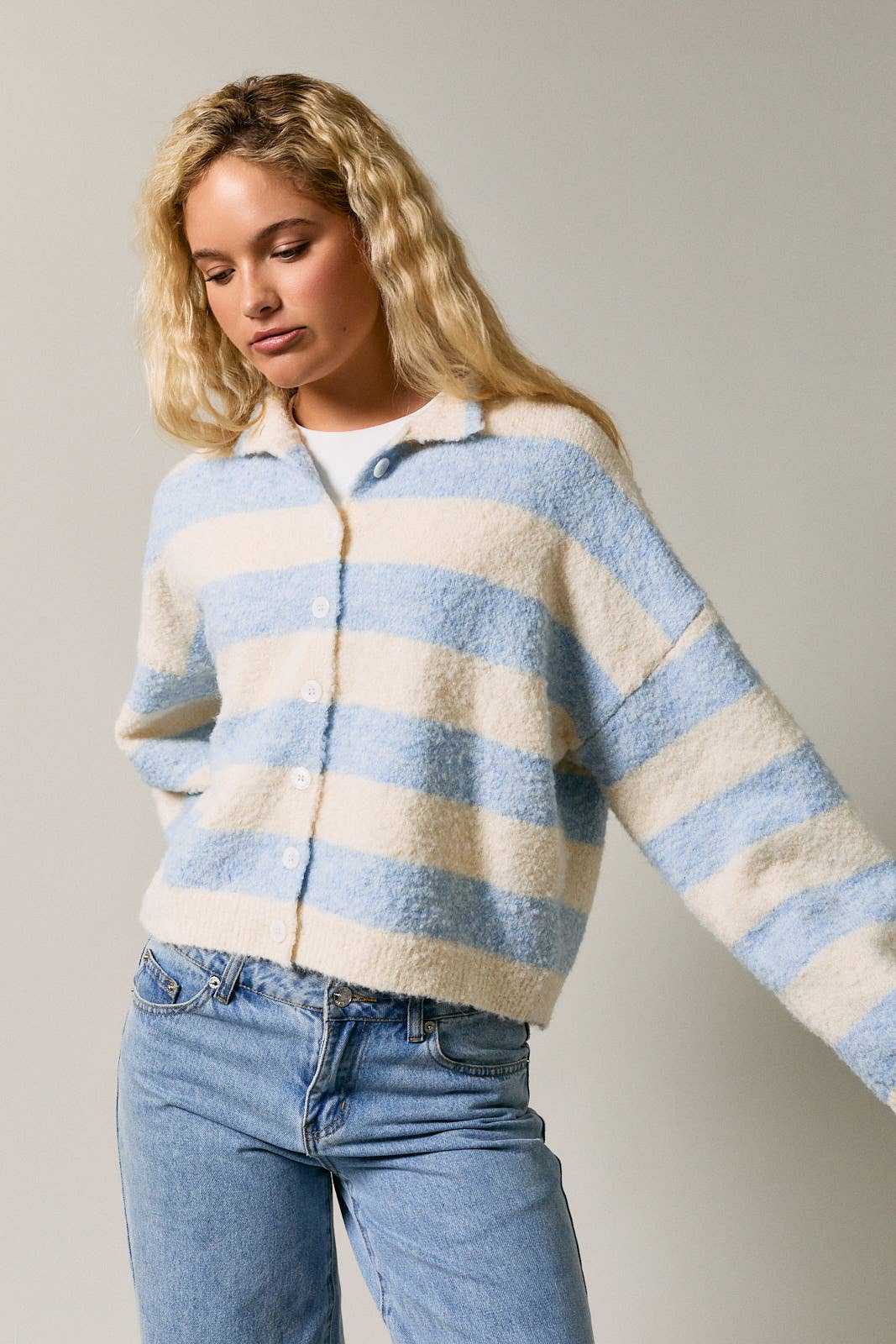 Lucy Striped Cardigan