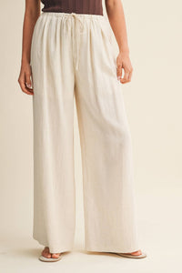 Ginny Linen Wide Leg Trouser