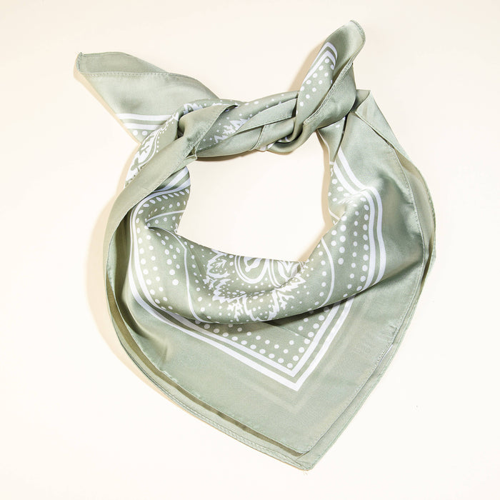 Paisley Bandana Design Square Scarf