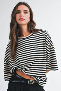 Molly Stripe Tee