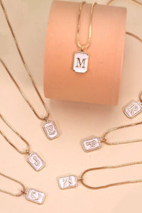 Monogram Initial Necklace