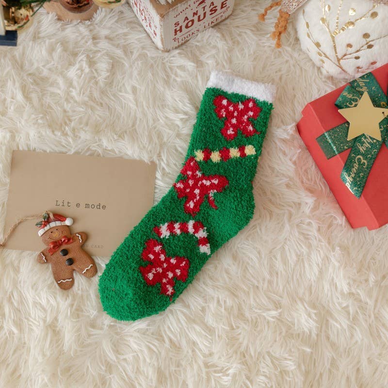 Christmas Fuzzy Socks