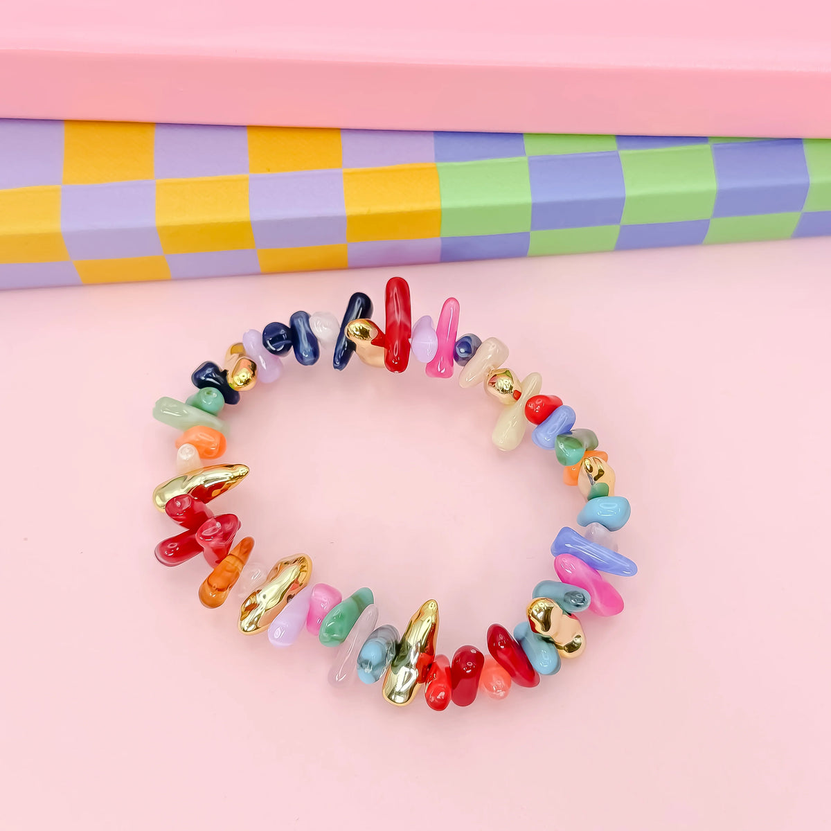 colorful water resistant bracelet