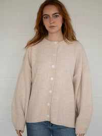 Jade Cardigan - Oatmeal